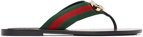 gucci sandals red|authentic gucci sandals women.